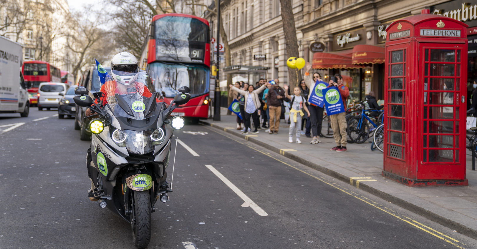 Sadghuru on his Save Soil motor cycle tour mission